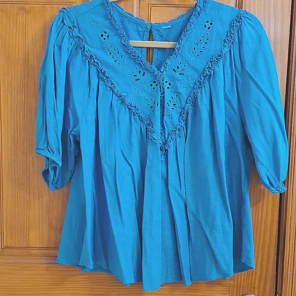 Blue Women's Top